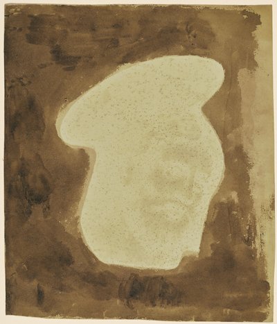 [Hlava Krista z obrazu na skle] od William Henry Fox Talbot