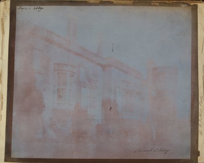 Jižní fronta opatství Lacock se Sharingtonovou věží od William Henry Fox Talbot