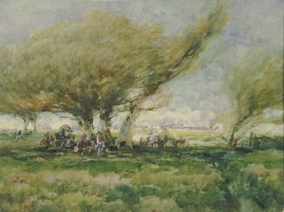 A Gypsy Camp, n.d. od William Henry Holmes