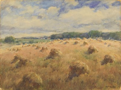 Maryland Wheat Fields, n.d. od William Henry Holmes