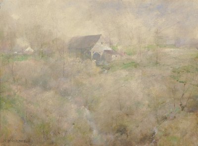 Můj starý mlýn, Holmscroft, poblíž Rockville, m.d. od William Henry Holmes