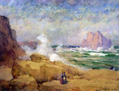 Na pobřeží Kalifornie od William Henry Holmes