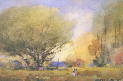 Letní scéna, ca. 1920. od William Henry Holmes