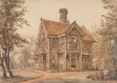Chata v Cassiobury od William Henry Hunt