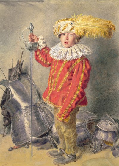 Odvážný bojovník od William Henry Hunt