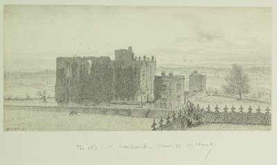 Hardwick Old Hall od William Henry Hunt