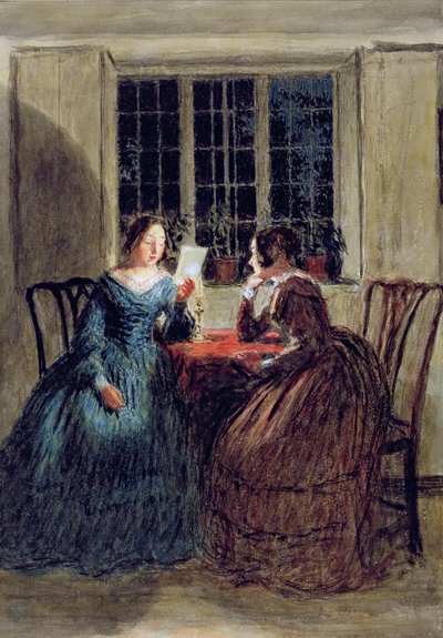 Scéna při svíčkách od William Henry Hunt