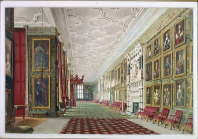 Dlouhá galerie, Hardwick od William Henry Hunt