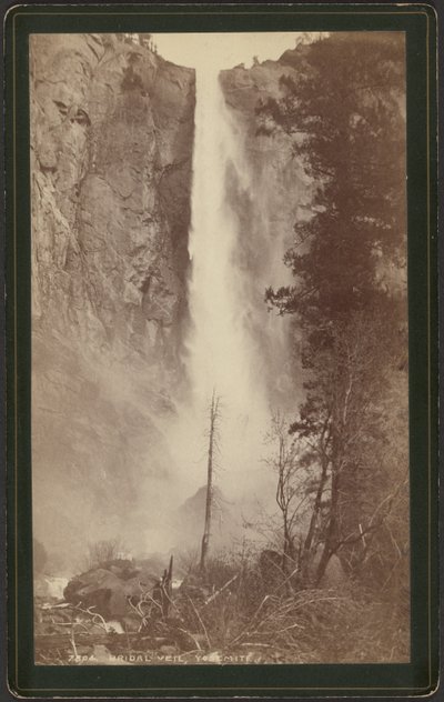 Bridal Veil, Yosemity od William Henry Jackson