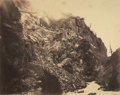 Kaňon Rio las Animas, c. 1882-1886. od William Henry Jackson