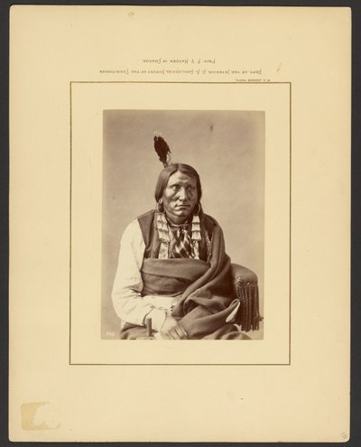 [Náboj na Hauk - (Brulé Dakota)] od William Henry Jackson