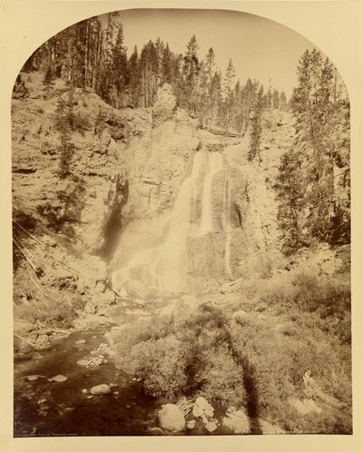 Křišťálové vodopády, Cascade Creek od William Henry Jackson