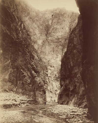 Kaňon Diamond River, 1885 (foto) od William Henry Jackson