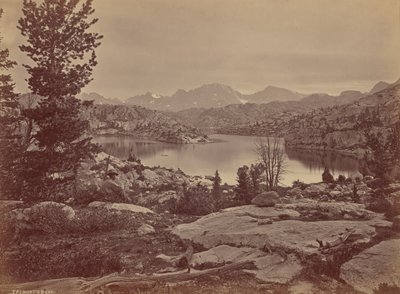 Fremontův vrchol v soutěsce Wind River, Wyoming od William Henry Jackson