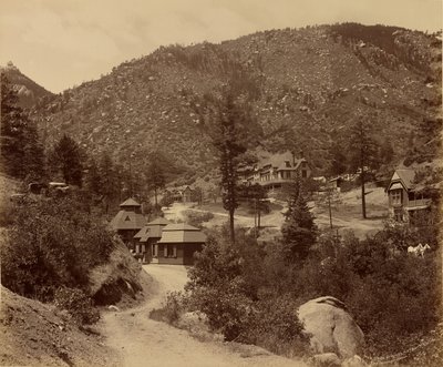 Hotel Iron Springs, Manitou od William Henry Jackson