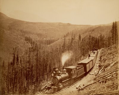 Marshall Pass, Westside od William Henry Jackson