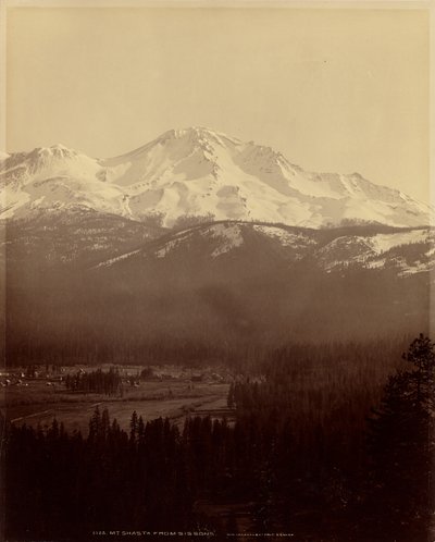 Hora Shasta z Sissionsu od William Henry Jackson