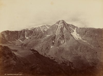 Hora Svatého kříže od William Henry Jackson