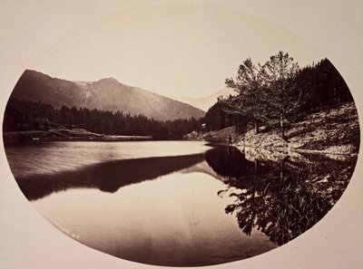 Mystické jezero. od William Henry Jackson