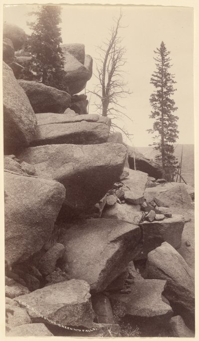 [Studie skal, Green Mountain Falls, Colorado] od William Henry Jackson