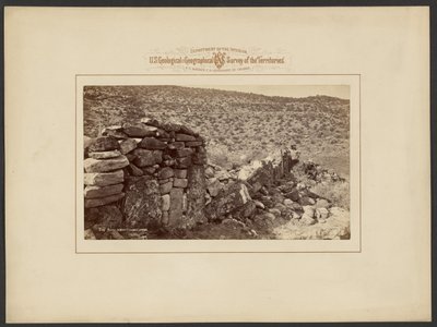 Zříceniny v Montezuma Cañon od William Henry Jackson