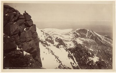 Na západ od vrcholu Pikes Peak od William Henry Jackson