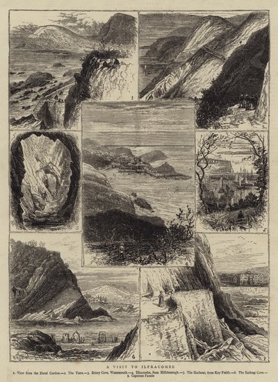 Návštěva Ilfracombe od William Henry James Boot