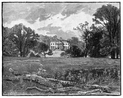 Claremont House, Esher, Surrey, 1900. od William Henry James Boot