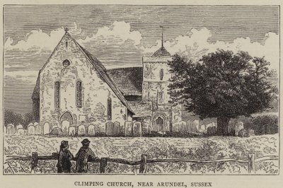 Climping Church, poblíž Arundel, Sussex od William Henry James Boot