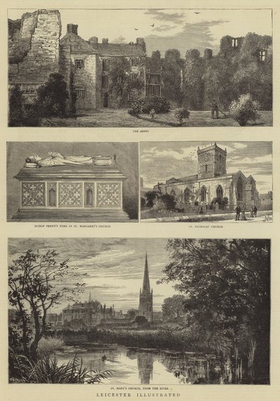 Leicester Illustrated od William Henry James Boot