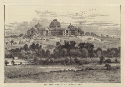 Alexandra Palace, Muswell Hill od William Henry James Boot