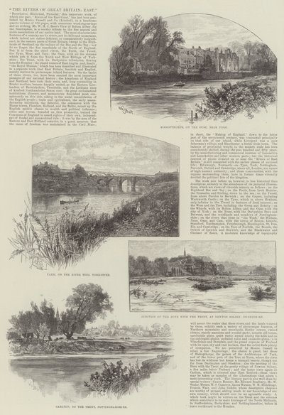Řeky Velké Británie, Východ od William Henry James Boot