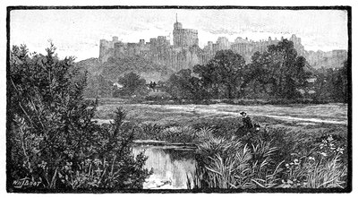 Hrad Windsor, 1900. od William Henry James Boot