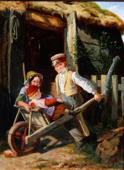 Trakař (panel) od William Henry Knight