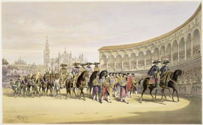 Vstup Toreros v procesí, 1865 od William Henry Lake Price
