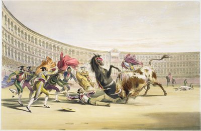 Picador v nebezpečí, 1865 od William Henry Lake Price