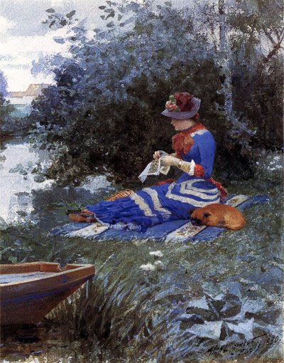 Tiché odpoledne, 1880 od William Henry Lippincott