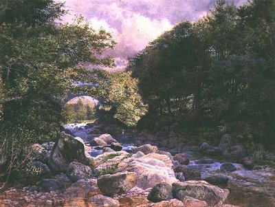 Řeka Deveron od William Henry Millais