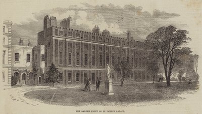 Zahradní průčelí paláce svatého Jakuba od William Henry Prior