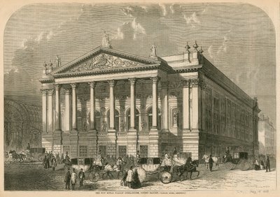 Nová italská opera, Covent Garden, Londýn od William Henry Prior