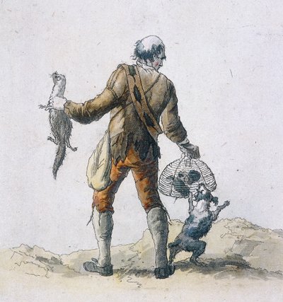 Lapač krys, Provinční postavy, 1804 od William Henry Pyne