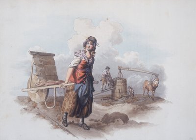 Výrobce cihel, 1808 od William Henry Pyne