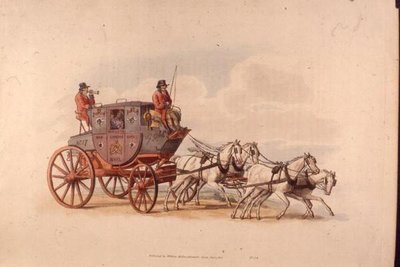 The London to Worcester Royal Mail Coach z 