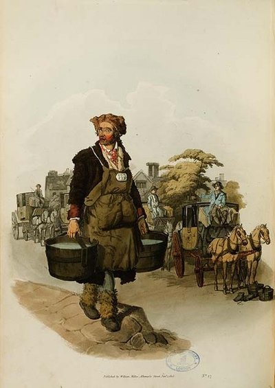 Waterman at a Coach Stand z 