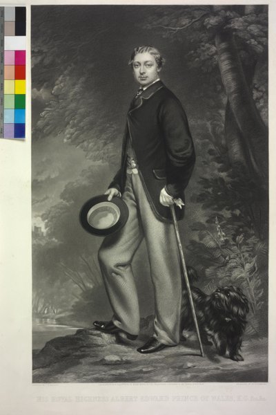 Anglický král Eduard VII od William Henry Simmons