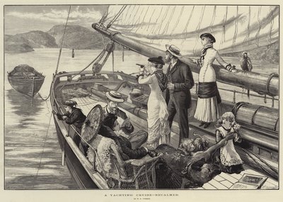 Plavba na jachtě, bez moře od William Heysham Overend