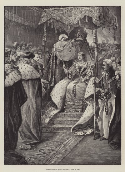 Korunovace královny Viktorie, 28. června 1838 od William Heysham Overend