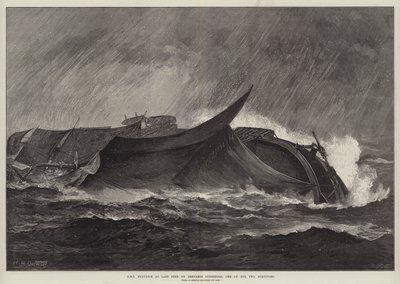 HMS Eurydice jako Poslední viděný Benjaminem Cuddifordem, jedním ze dvou přeživších od William Heysham Overend