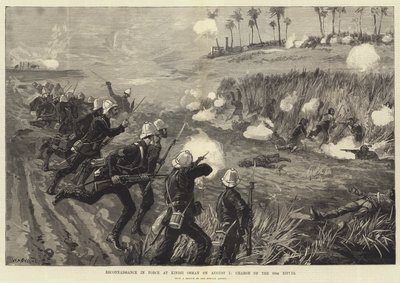 Průzkum v platnosti v Kindji Osman dne 5. srpna, velitel 60. pušky od William Heysham Overend