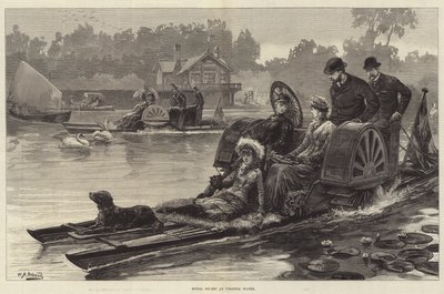 Královský piknik ve Virginia Water od William Heysham Overend